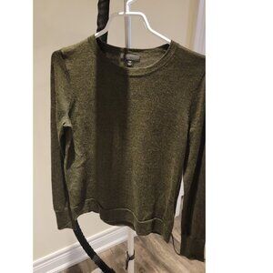 J.Crew Carolyn fitted crewneck sweater in merino wool (Green)
